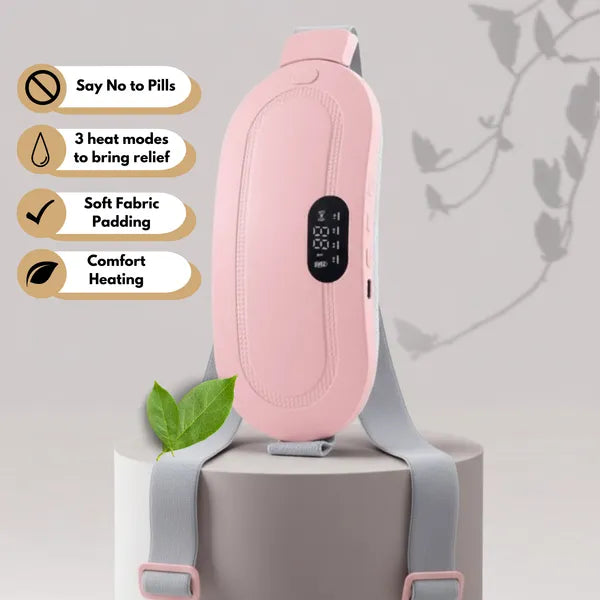Pickly Period Cramp Relief Heater & Massager – 3 Heat & 3 Massage Modes